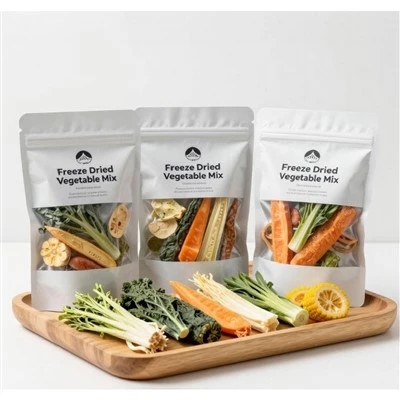 Kit de Refeição Liofilizada Mistura de Vegetais